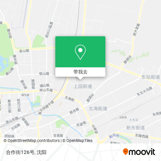 合作街126号地图