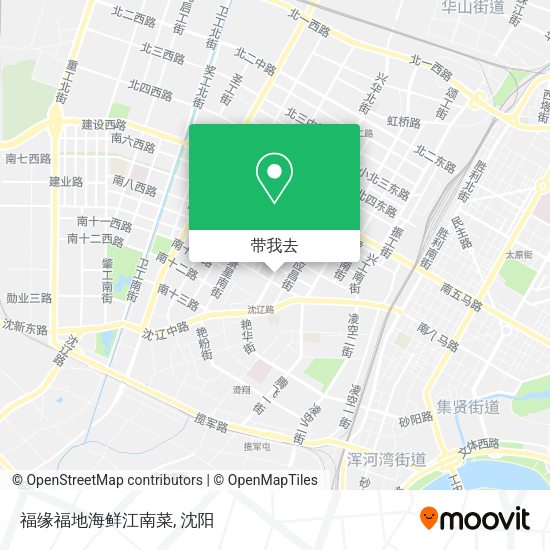 福缘福地海鲜江南菜地图