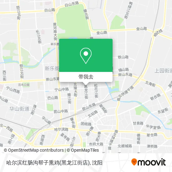 哈尔滨红肠沟帮子熏鸡(黑龙江街店)地图