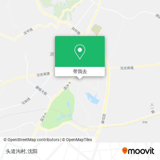 头道沟村地图