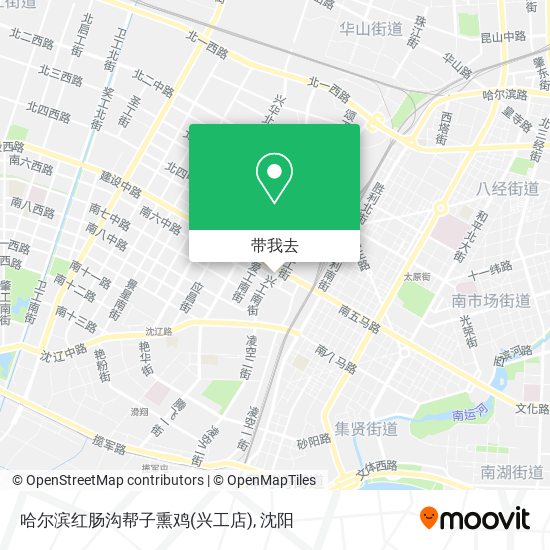 哈尔滨红肠沟帮子熏鸡(兴工店)地图