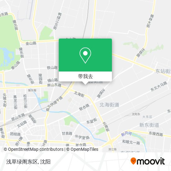 浅草绿阁东区地图