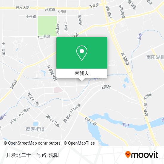 开发北二十一号路地图