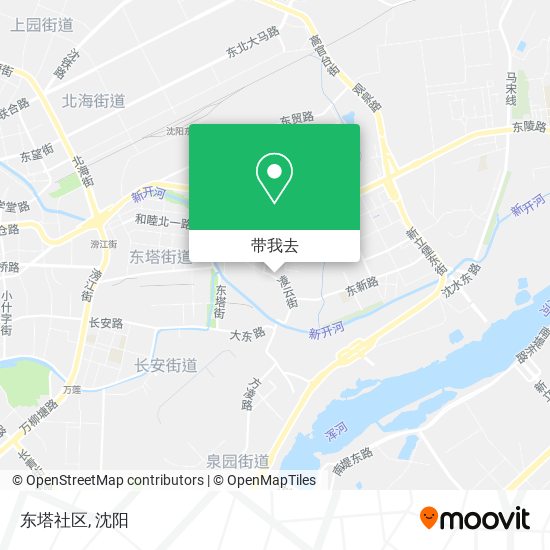 东塔社区地图