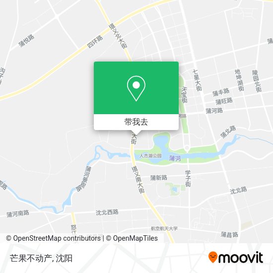 芒果不动产地图