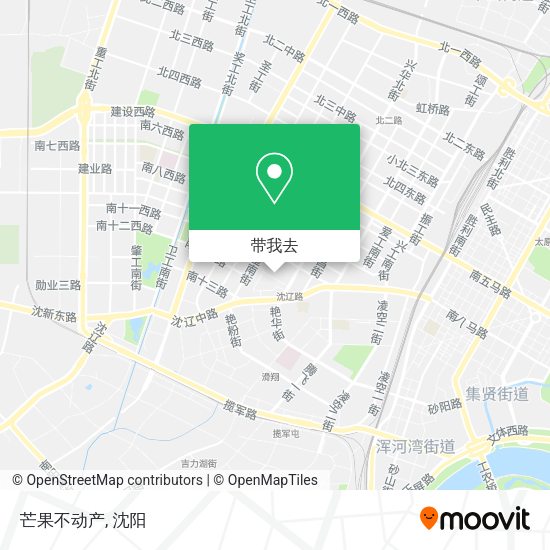 芒果不动产地图