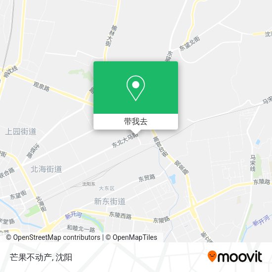 芒果不动产地图