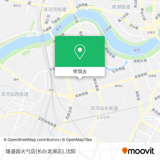 隆盛园火勺店(长白龙湖店)地图