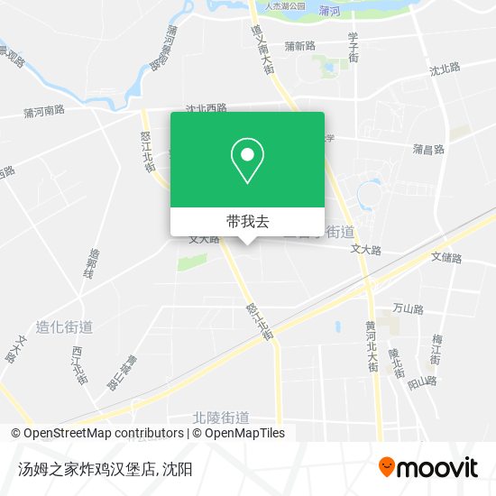 汤姆之家炸鸡汉堡店地图