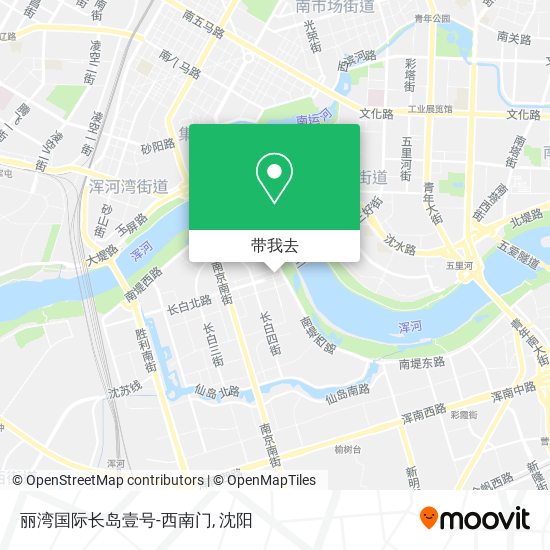 丽湾国际长岛壹号-西南门地图