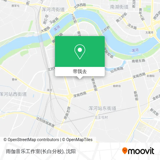 雨伽音乐工作室(长白分校)地图