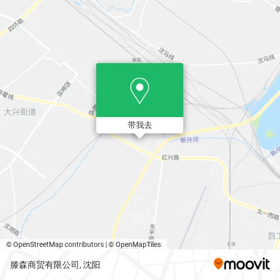 滕森商贸有限公司地图