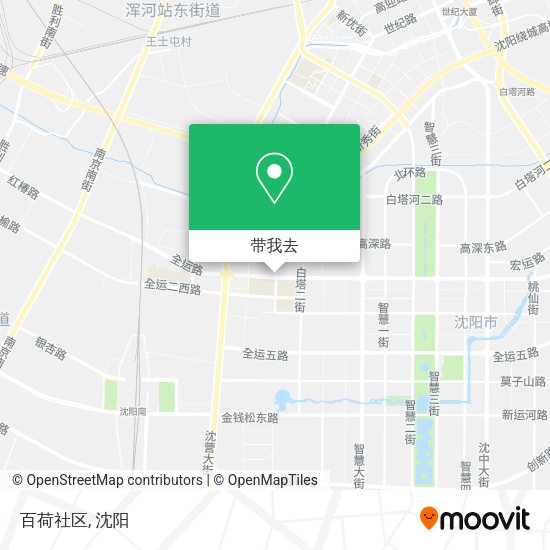 百荷社区地图