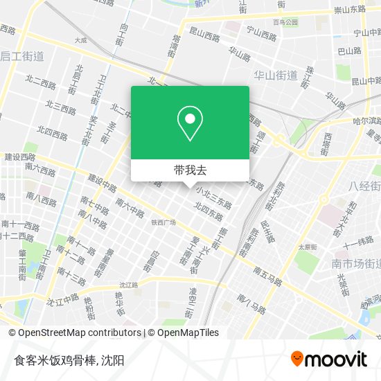 食客米饭鸡骨棒地图