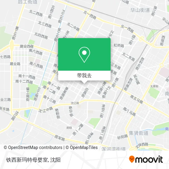 铁西新玛特母婴室地图