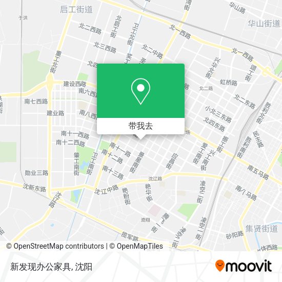 新发现办公家具地图