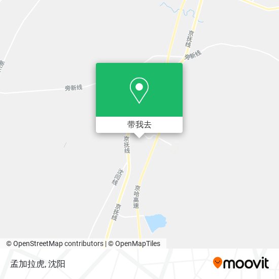 孟加拉虎地图