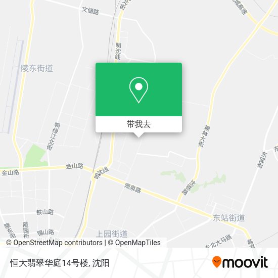 恒大翡翠华庭14号楼地图