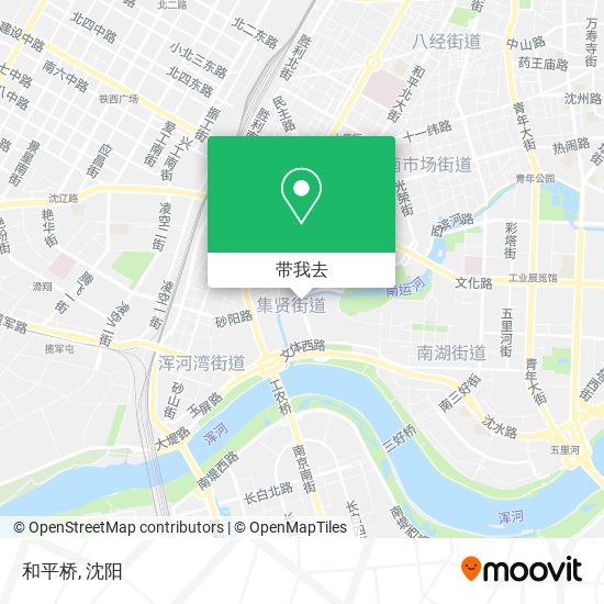 和平桥地图