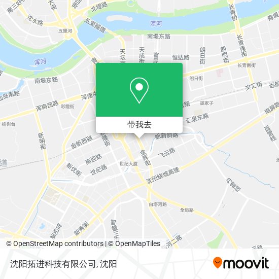 沈阳拓进科技有限公司地图