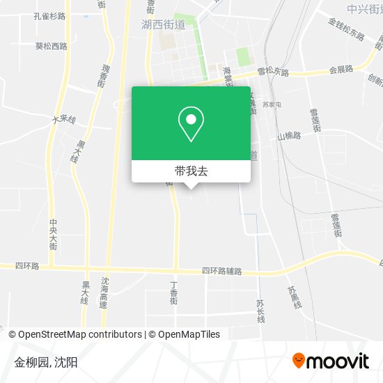 金柳园地图