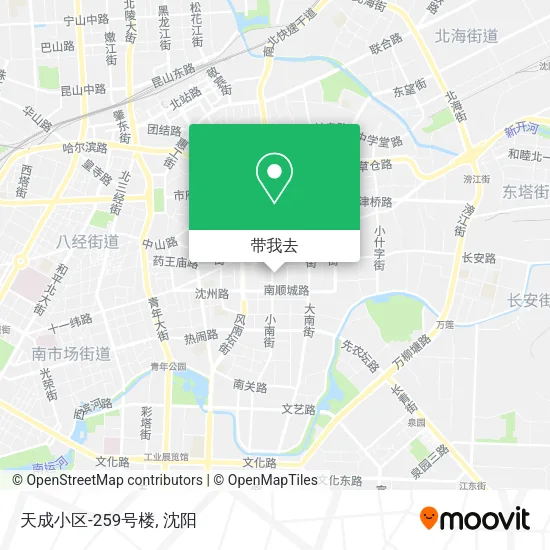 天成小区-259号楼地图