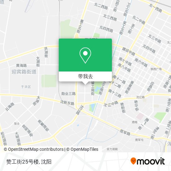 赞工街25号楼地图