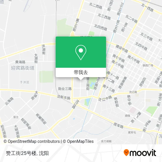 赞工街25号楼地图