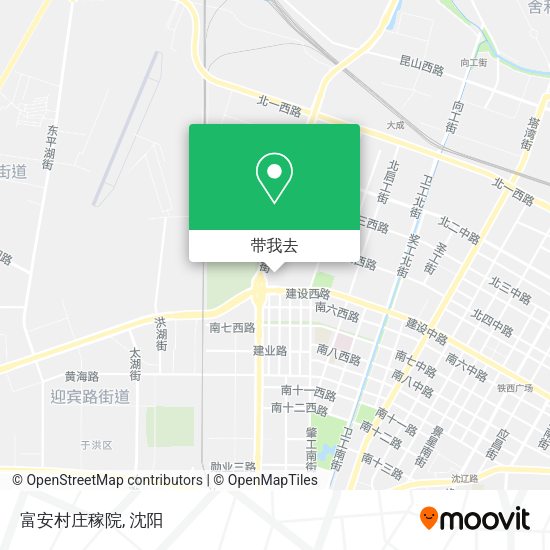 富安村庄稼院地图
