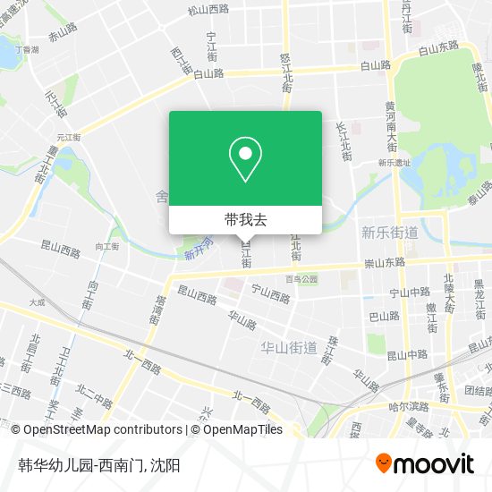 韩华幼儿园-西南门地图