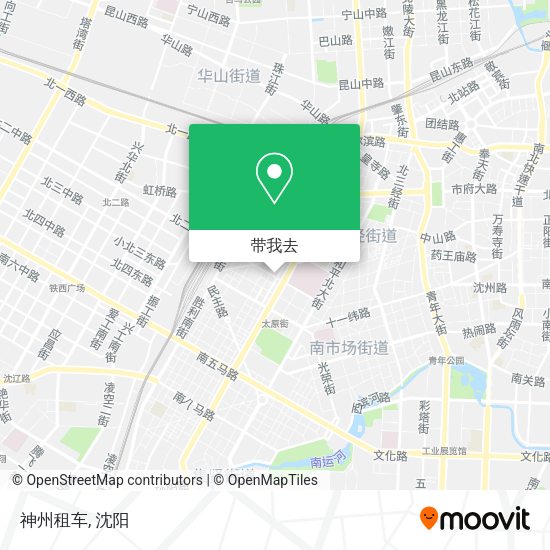 神州租车地图