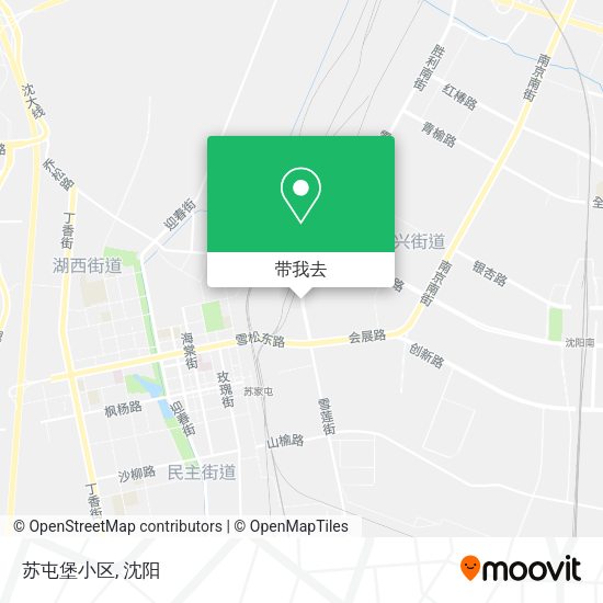 苏屯堡小区地图