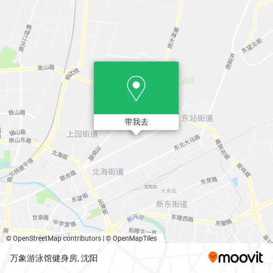 万象游泳馆健身房地图