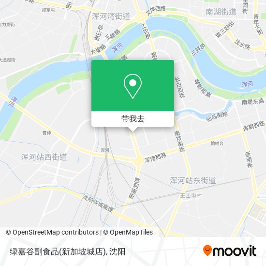 绿嘉谷副食品(新加坡城店)地图
