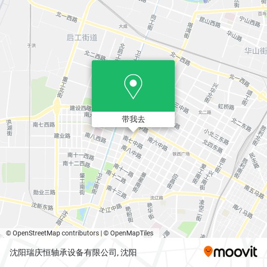 沈阳瑞庆恒轴承设备有限公司地图