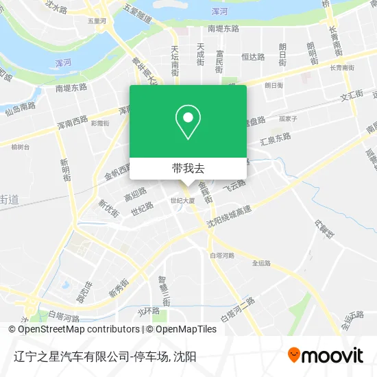 辽宁之星汽车有限公司-停车场地图