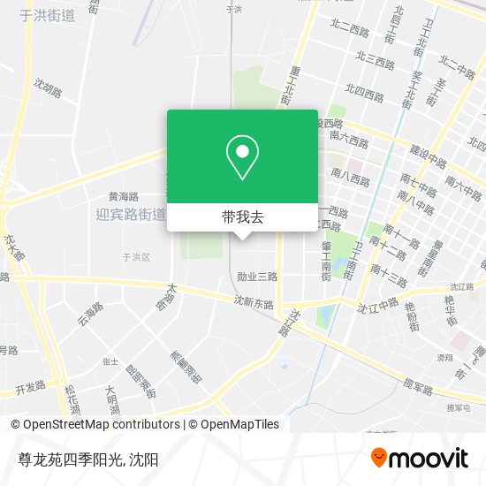 尊龙苑四季阳光地图