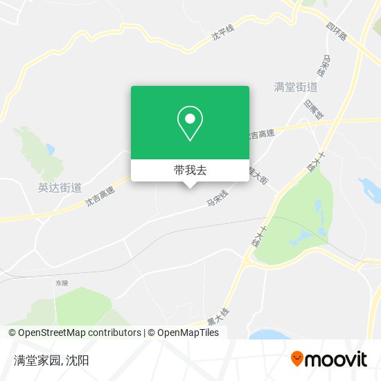 满堂家园地图