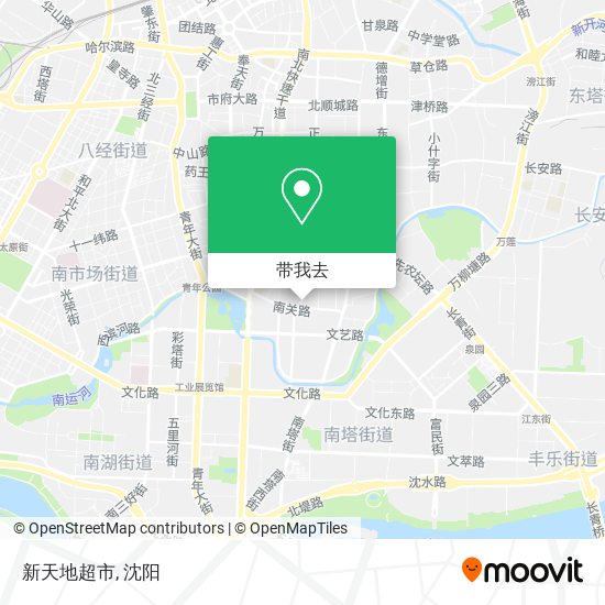 新天地超市地图