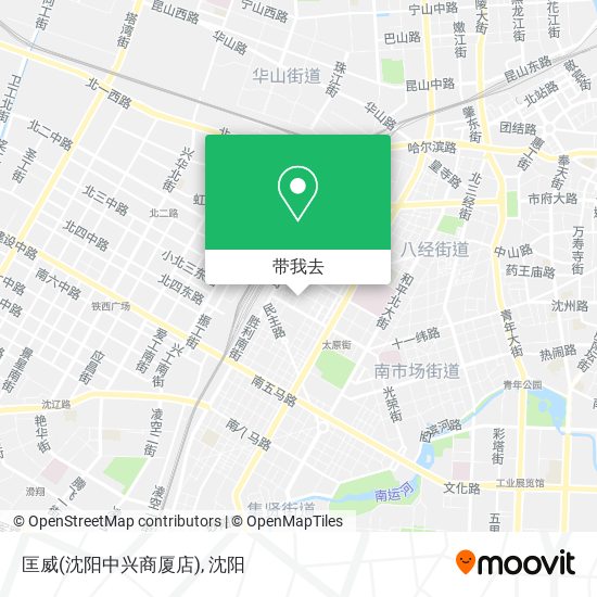 匡威(沈阳中兴商厦店)地图