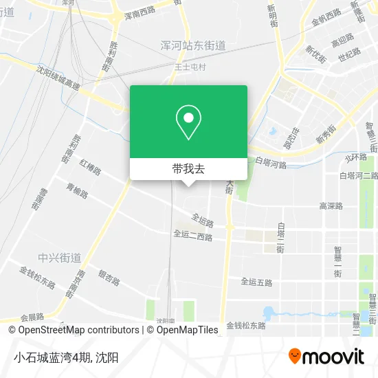 小石城蓝湾4期地图