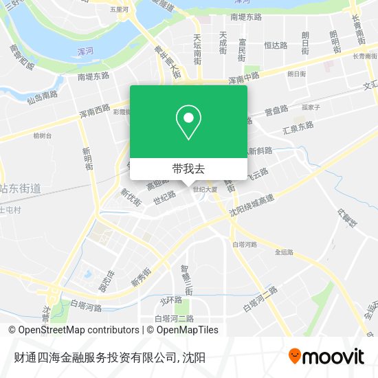 财通四海金融服务投资有限公司地图