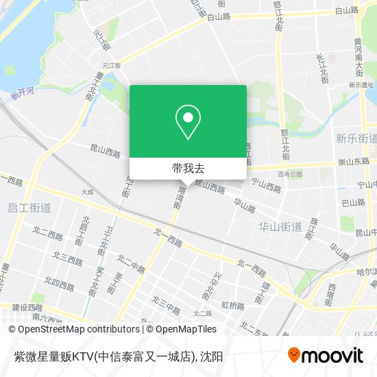 紫微星量贩KTV(中信泰富又一城店)地图