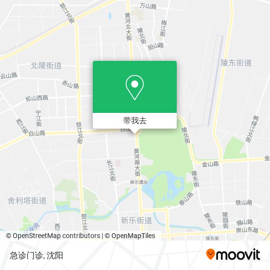 急诊门诊地图