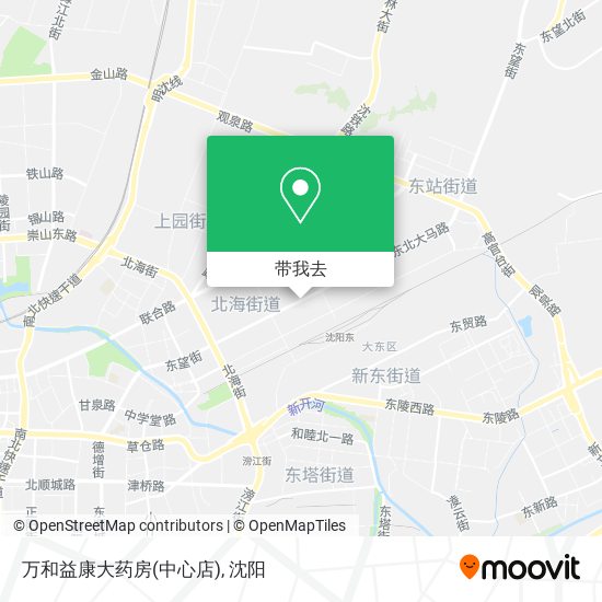 万和益康大药房(中心店)地图