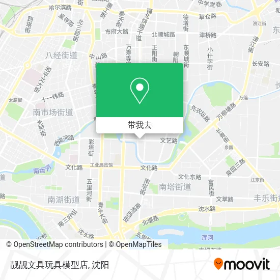 靓靓文具玩具模型店地图