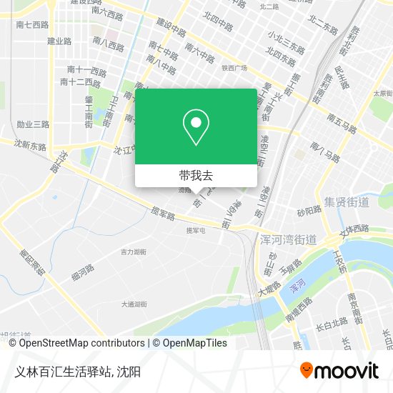 义林百汇生活驿站地图