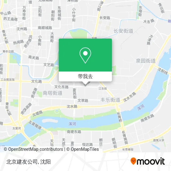 北京建友公司地图