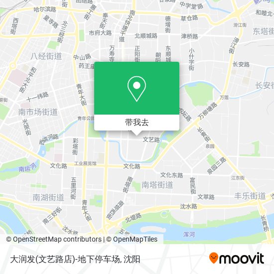 大润发(文艺路店)-地下停车场地图