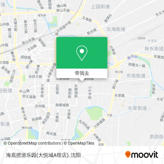 海底捞游乐园(大悦城A馆店)地图